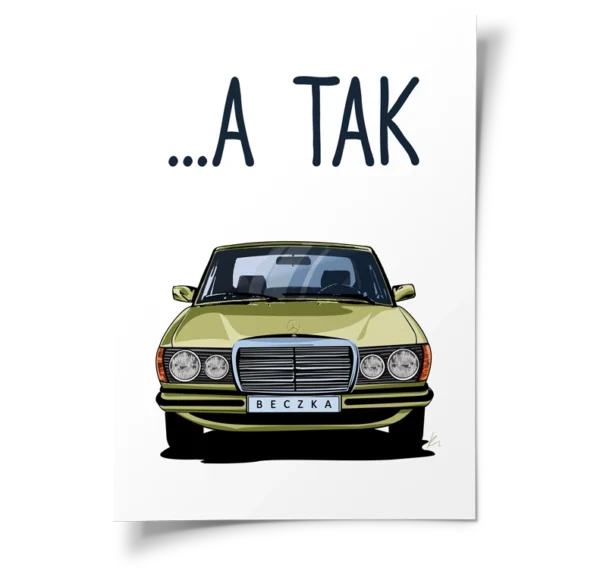 A tak z innej Beczki - Plakat Mercedes Beczka Tryptyk - obrazek 2