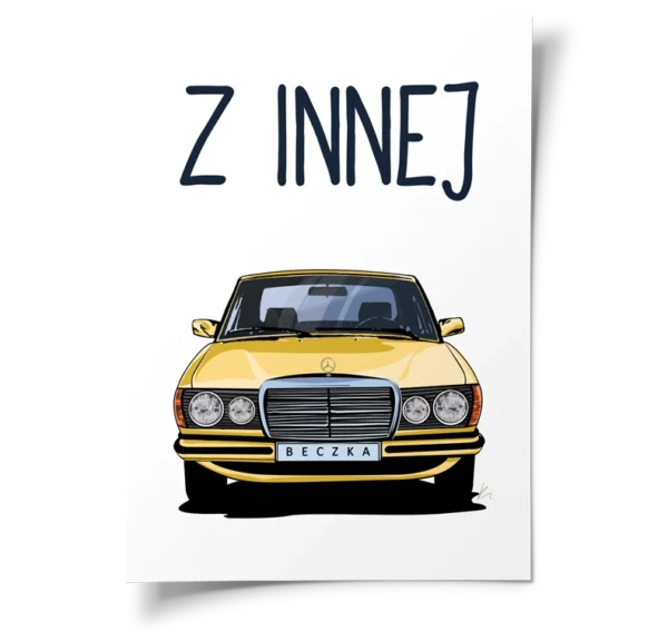 A tak z innej Beczki - Plakat Mercedes Beczka Tryptyk - obrazek 3