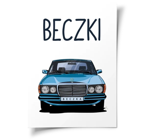 A tak z innej Beczki - Plakat Mercedes Beczka Tryptyk - obrazek 4