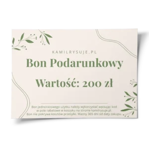 bon podarunkowy