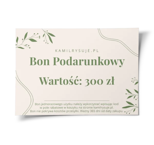 bon podarunkowy