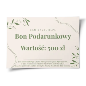 bon podarunkowy